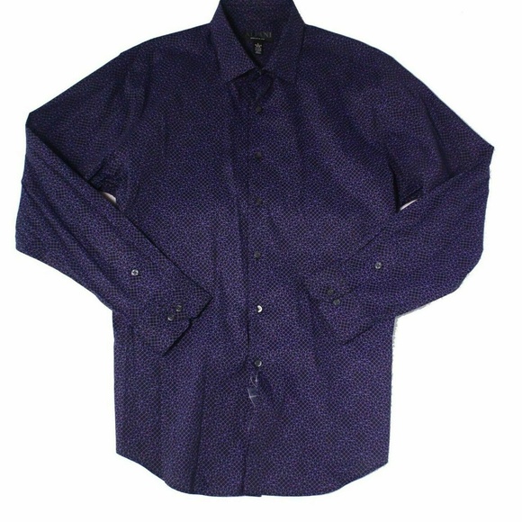 Alfani Other - Alfani Button Shirt Stretch Athletic Fit Sz XL